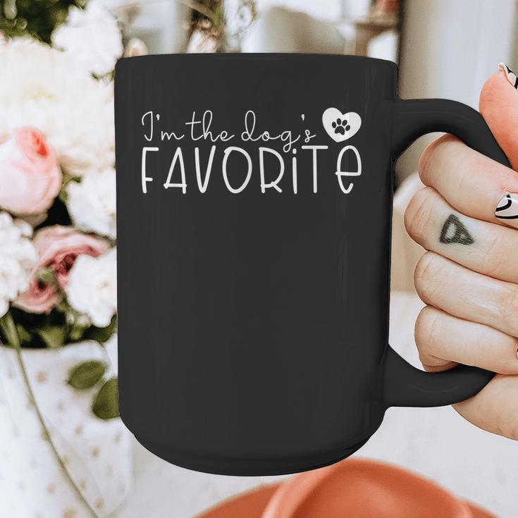 I'm The Dog's Favorite Cute Dog Mom Dad Pet Lover Men Women Kids Graphic Print Coffee Mug