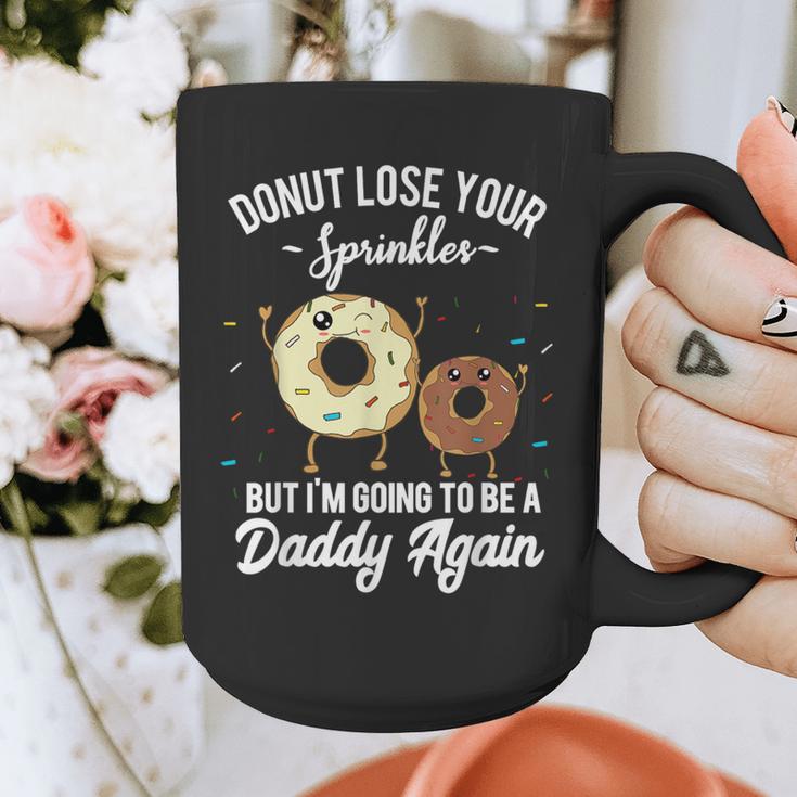 I'm Going To Be a Daddy Again Pregnancy Announcement Quote Graphic Print Coffee Mug