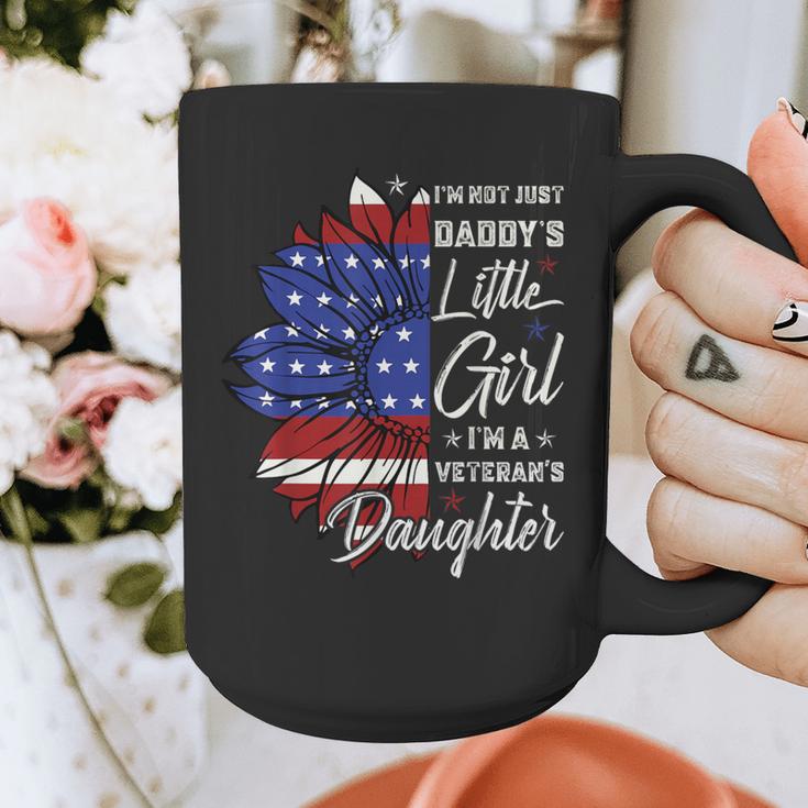 I'm Not Just a Daddy's Little Girl I'm a Veteran's Daughter Small Graphic Print Coffee Mug