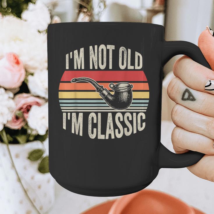 I'm Not Old I'm Classic Pipe Nostalgia Graphic Print Coffee Mug
