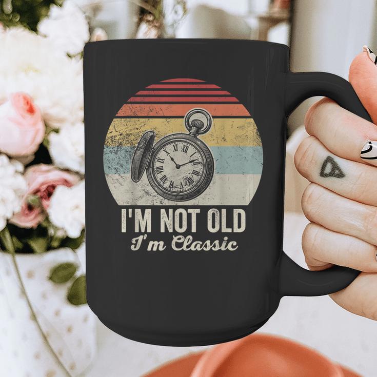 I'm Not Old I'm Classic Retro Nostalgia Statement Graphic Print Coffee Mug