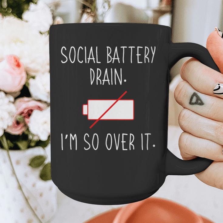 I'm So Over It Saying For Introvert And Shy People Graphic Print Coffee Mug I'm So Over It Saying For Introvert And Shy People Graphic Print Coffee Mug