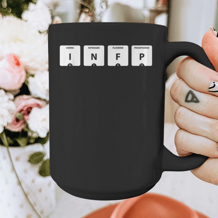 INFP Mediator Personality Type Periodic Table Introvert Graphic Print Coffee Mug INFP Mediator Personality Type Periodic Table Introvert Graphic Print Coffee Mug