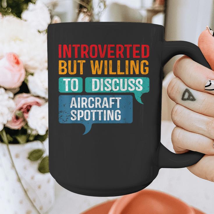 Introvert Aircraft Spotting Lovers Men & Women Graphic Print Coffee Mug