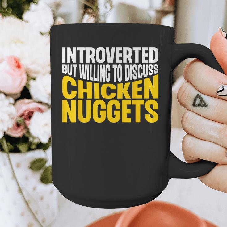 Introvert Antisocial Chicken Nugget Lover Foodie Graphic Print Coffee Mug Introvert Antisocial Chicken Nugget Lover Foodie Graphic Print Coffee Mug