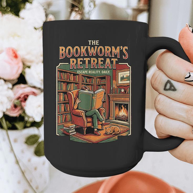 Introvert Book Lover The Bookworm's Retreat Graphic Print Coffee Mug Introvert Book Lover The Bookworm's Retreat Graphic Print Coffee Mug