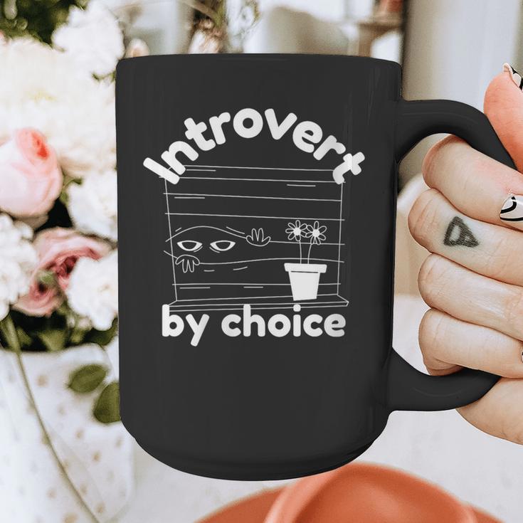 Introvert By Choice Graphic Print Coffee Mug Introvert By Choice Graphic Print Coffee Mug
