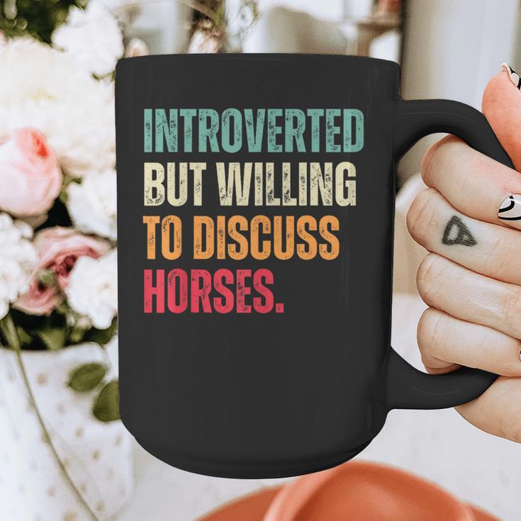 Introvert Cute Horse Lover Horse Riding Equestrian Graphic Print Coffee Mug Introvert Cute Horse Lover Horse Riding Equestrian Graphic Print Coffee Mug
