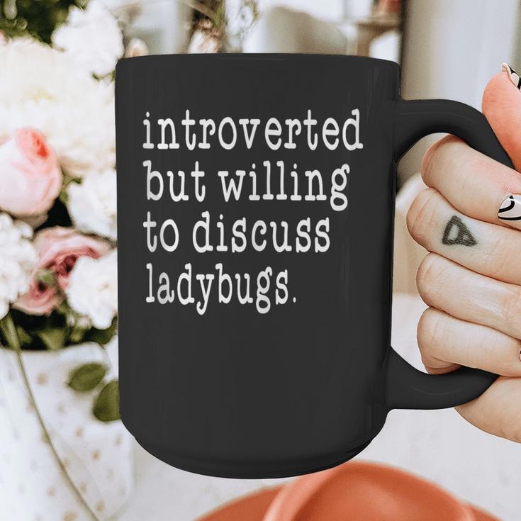 Introvert Joke Introverted Ladybug Lover Graphic Print Coffee Mug Introvert Joke Introverted Ladybug Lover Graphic Print Coffee Mug