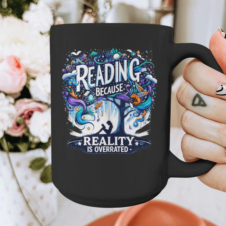 Introvert Reader Bibliofile Bookworm Loves Books Graphic Print Coffee Mug