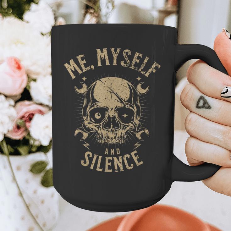 Introvert Relaxation Me Myself And Silence Skull Mechanic Graphic Print Coffee Mug Introvert Relaxation Me Myself And Silence Skull Mechanic Graphic Print Coffee Mug