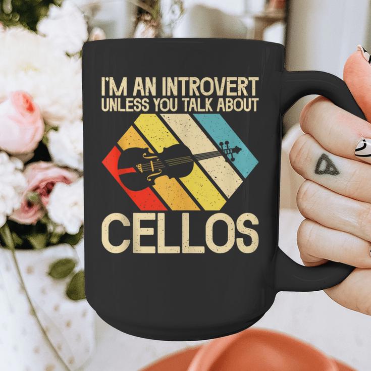 Im An Introvert Unless You Talk About Cellos Graphic Print Coffee Mug Im An Introvert Unless You Talk About Cellos Graphic Print Coffee Mug
