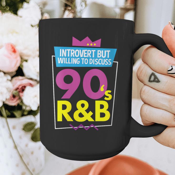 Introvert But Willing To Discuss 90s R&B 1990s Kid Graphic Print Coffee Mug Introvert But Willing To Discuss 90s R&B 1990s Kid Graphic Print Coffee Mug