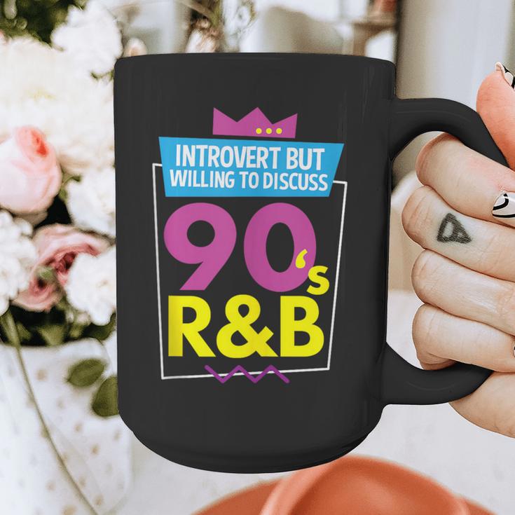 Introvert But Willing To Discuss 90s R&B 1990s Kid Graphic Print Coffee Mug
