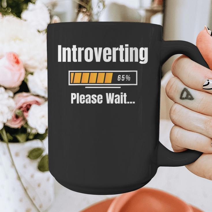 Introverting Please Wait Humor Sarcastic Geek Gamer Jokes Graphic Print Coffee Mug Introverting Please Wait Humor Sarcastic Geek Gamer Jokes Graphic Print Coffee Mug