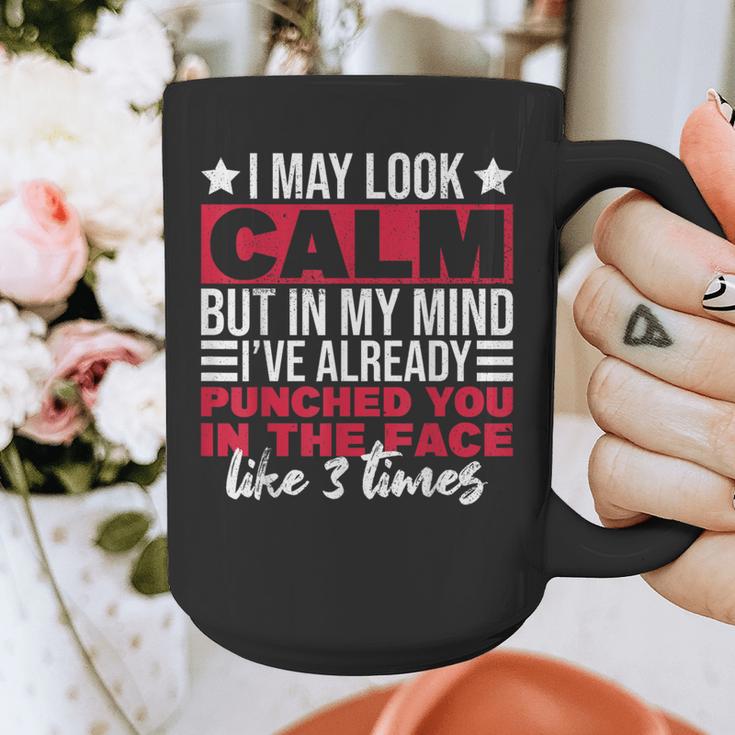 Introverts I May Look Calm But In My Head Graphic Print Coffee Mug Introverts I May Look Calm But In My Head Graphic Print Coffee Mug