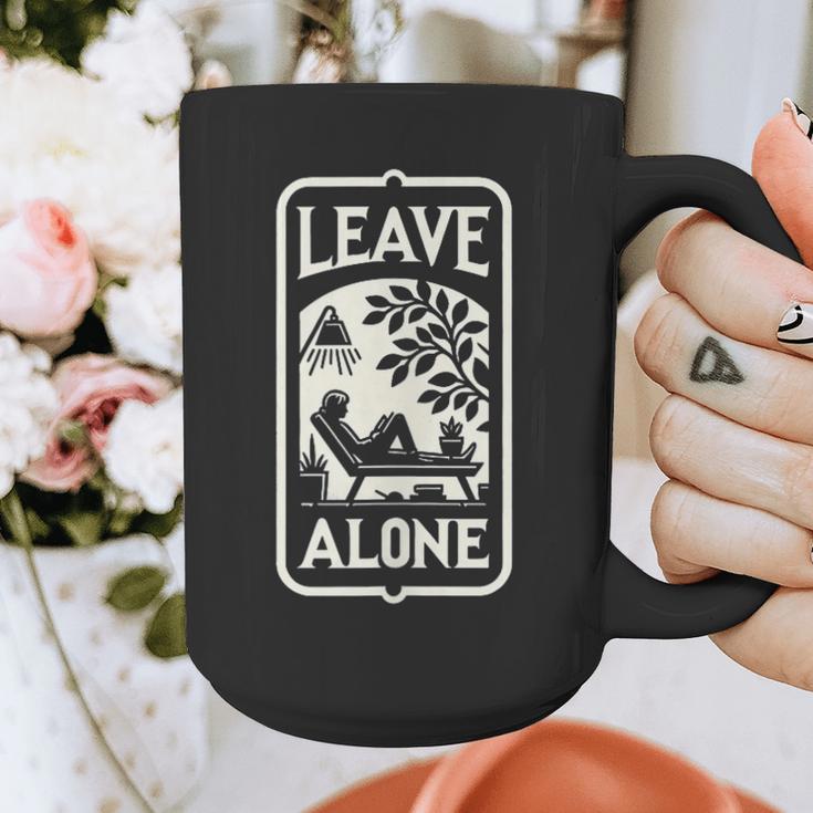 Introvert's Peaceful Solitude Graphic Leave Alone Quiet Graphic Print Coffee Mug Introvert's Peaceful Solitude Graphic Leave Alone Quiet Graphic Print Coffee Mug