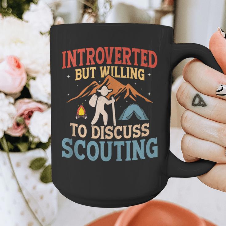 Introvert's Scouting Passion Graphic Print Coffee Mug Introvert's Scouting Passion Graphic Print Coffee Mug