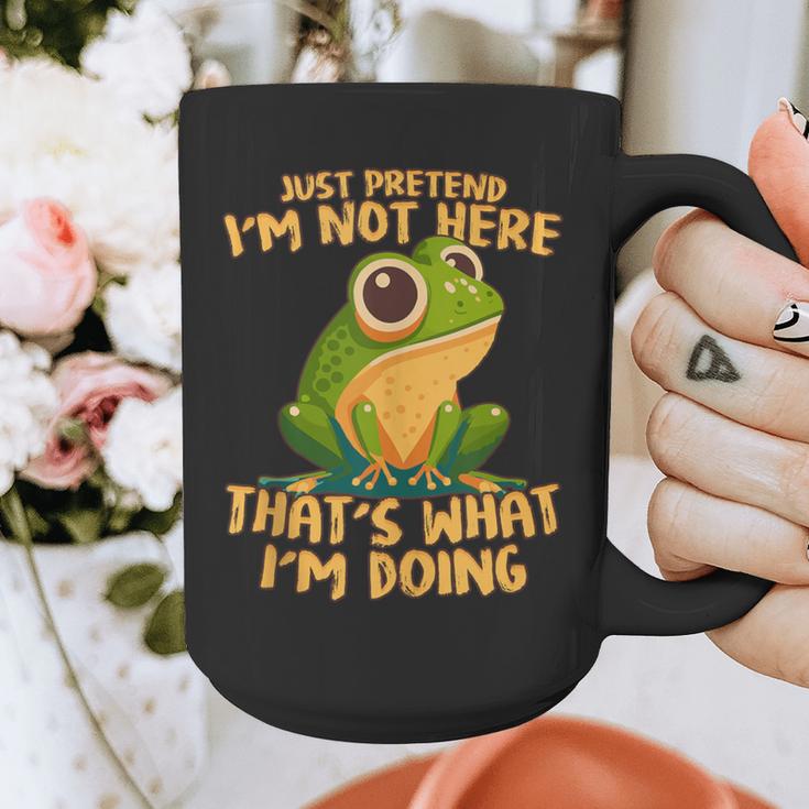 Introverts Thats What Im Doing Just Pretends Graphic Print Coffee Mug Introverts Thats What Im Doing Just Pretends Graphic Print Coffee Mug