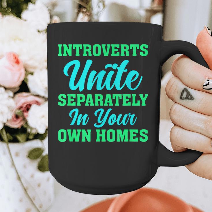 Introverts Unite Introvert Antisocial Sarcasm Anti Social Graphic Print Coffee Mug