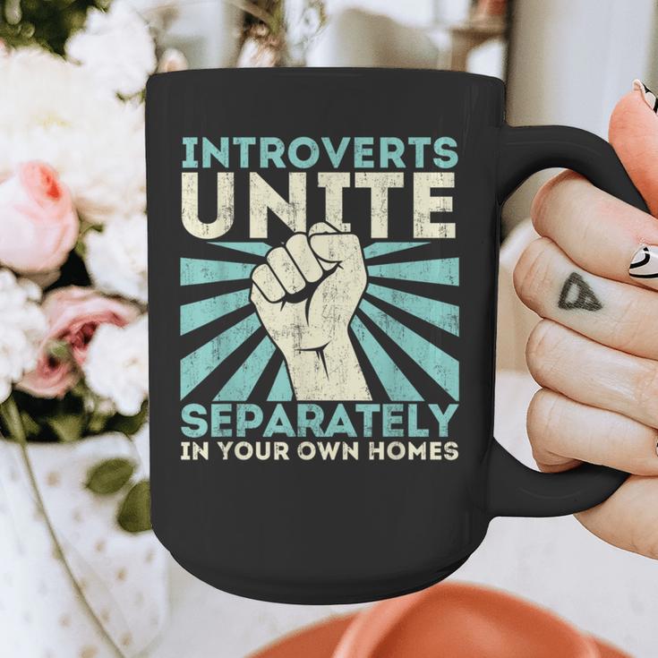 Introverts Unite Separately Introverted Antisocial Graphic Print Coffee Mug Introverts Unite Separately Introverted Antisocial Graphic Print Coffee Mug