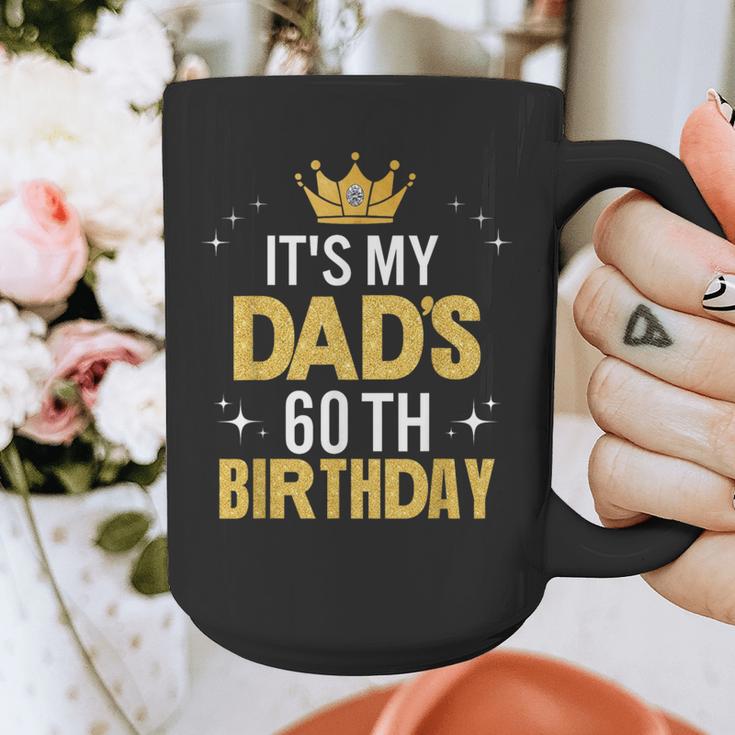It's My Dad's 60th Birthday 60 Years Old Graphic Print Coffee Mug