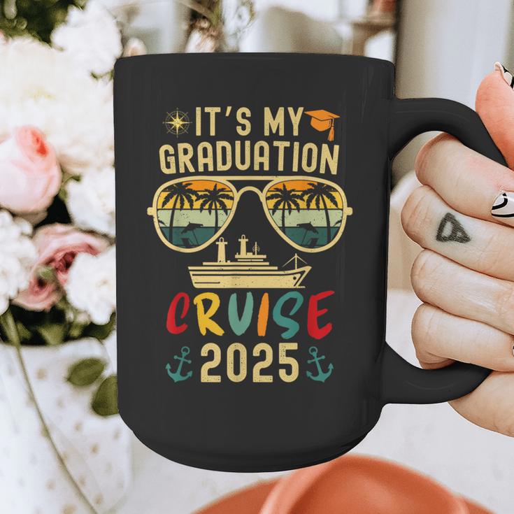 It's My Graduation Cruise 2025 Summer Cruise Seniors Trip Graphic Print Coffee Mug