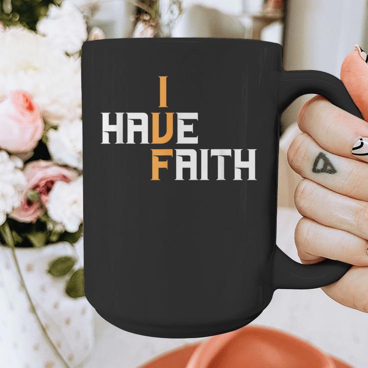 IVF I Have Faith IVF Mom IVF Dad Transfer Day Graphic Print Coffee Mug