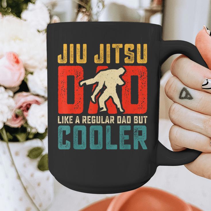 Jiu Jitsu Dad Like A Regular Dad But Cooler Dad Father Graphic Print Coffee Mug Jiu Jitsu Dad Like A Regular Dad But Cooler Dad Father Graphic Print Coffee Mug