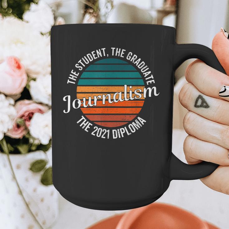 Journalism Graduation Senior Graduate Senioritis College Graphic Print Coffee Mug