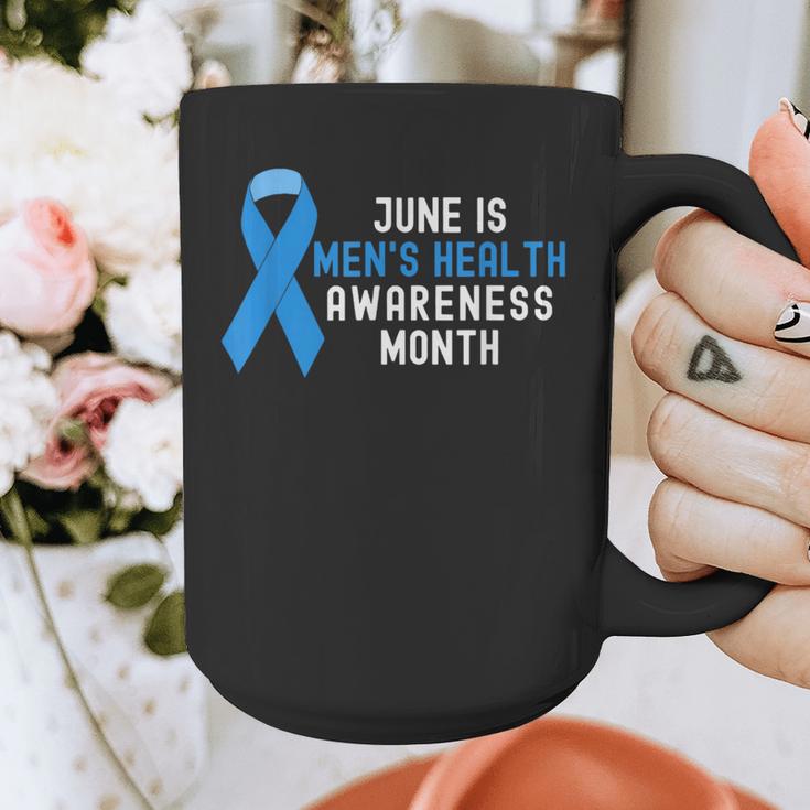 June Is Men’s Health Awareness Month Ribbon For Dad Grandpa Graphic Print Coffee Mug