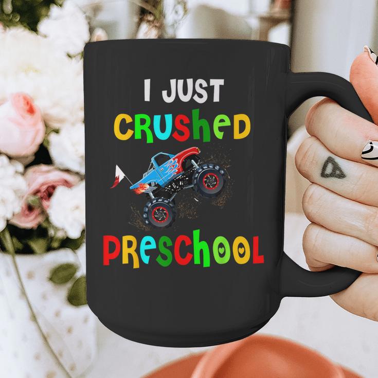 I Just Crushed Preschool Monster Graduation Graphic Print Coffee Mug