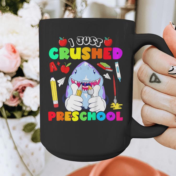 I Just Crushed Preschool Pre-K Preschoolers Graduation Graphic Print Coffee Mug