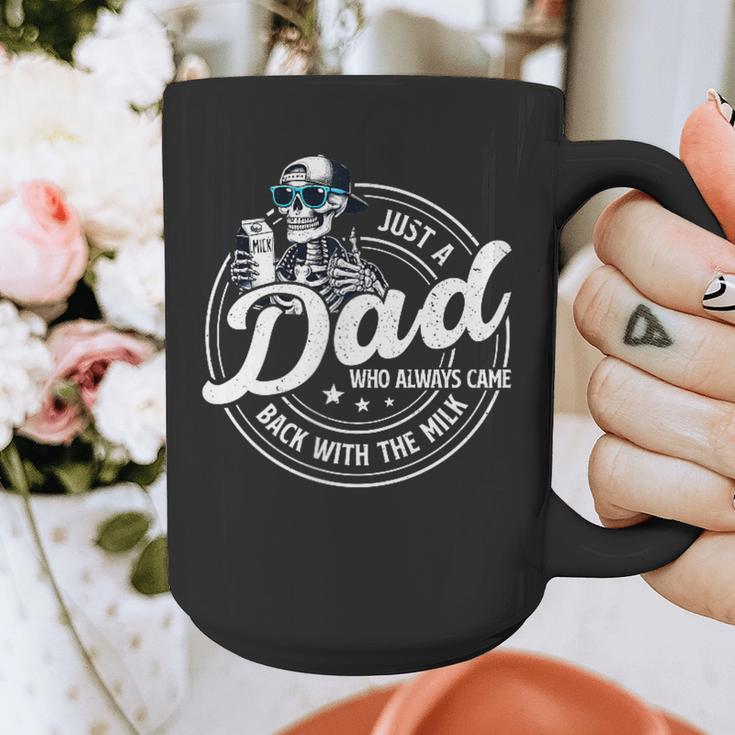 Just A Dad Who Always Came Back With The Milk Graphic Print Coffee Mug