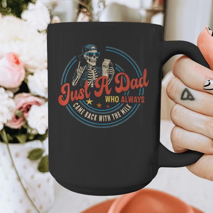 Just a Dad Who Always Came Back With The Milk Father's Day Graphic Print Coffee Mug