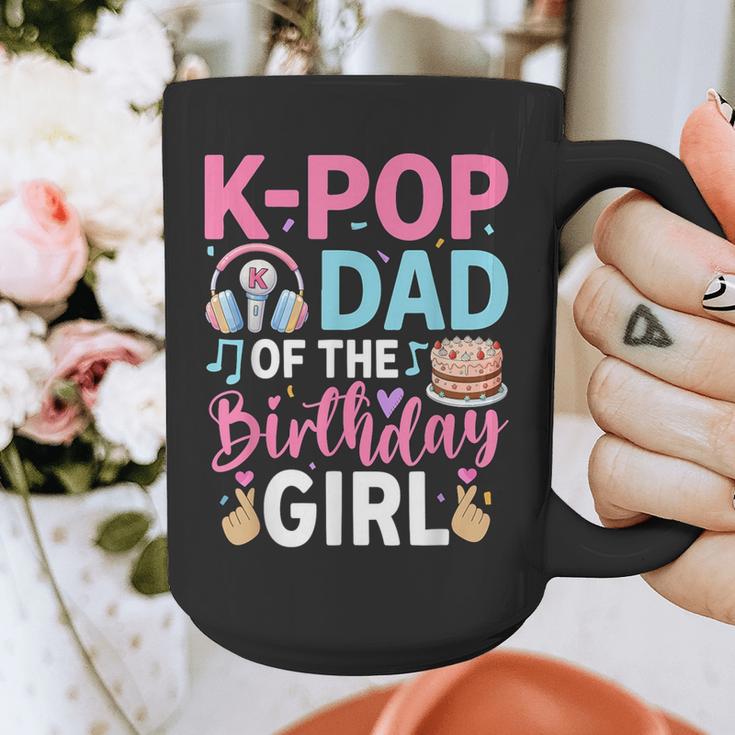 K-Pop Dad Of The Birthday Girl Graphic Print Coffee Mug