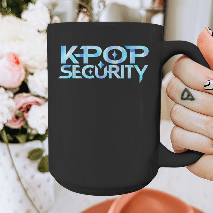 K-Pop Security Mom Dad Kids Birthday Concert Staff Graphic Print Coffee Mug