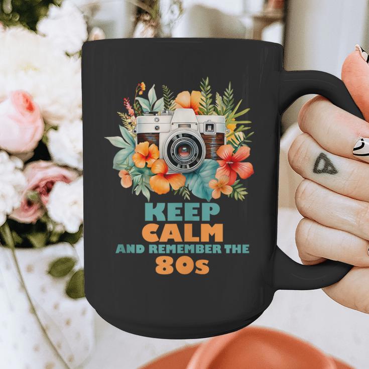 Keep Calm And Remember The 80s Retro Vintage Nostalgia Graphic Print Coffee Mug Keep Calm And Remember The 80s Retro Vintage Nostalgia Graphic Print Coffee Mug