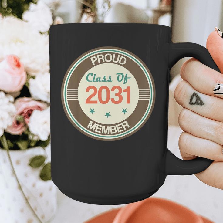 Kids Class Of 2031 Shirt Back To School Future Graduation Graphic Print Coffee Mug