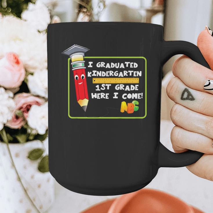 Kids Kindergarten Graduation Students Going To 1st Grade Graphic Print Coffee Mug