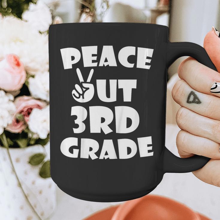 Kids Kids Peace Out 3Rd Grade For Graduation Graphic Print Coffee Mug