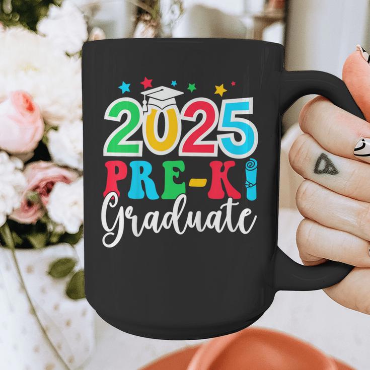 Kids Pre-K Graduate 2025 Preschool Graduation Class Of 2025 Kids Graphic Print Coffee Mug