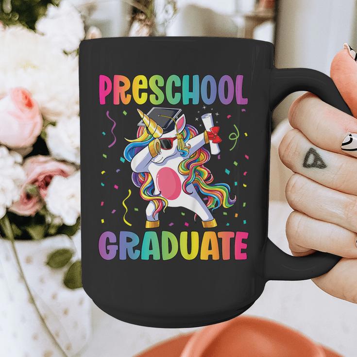 Kids Preschool Graduation Dab Unicorn Preschool Graduate Graphic Print Coffee Mug