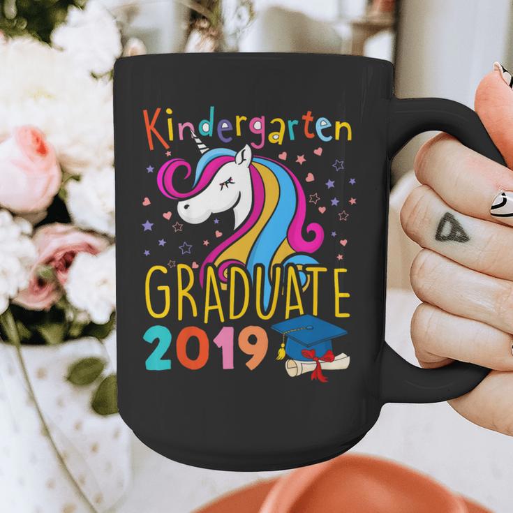 Kids Unicorn Kindergarten Graduation Graduate Shirt Graphic Print Coffee Mug