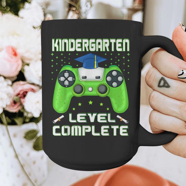 Kindergarten Graduation Level Complete Gamer Class 2024 Kids Graphic Print Coffee Mug