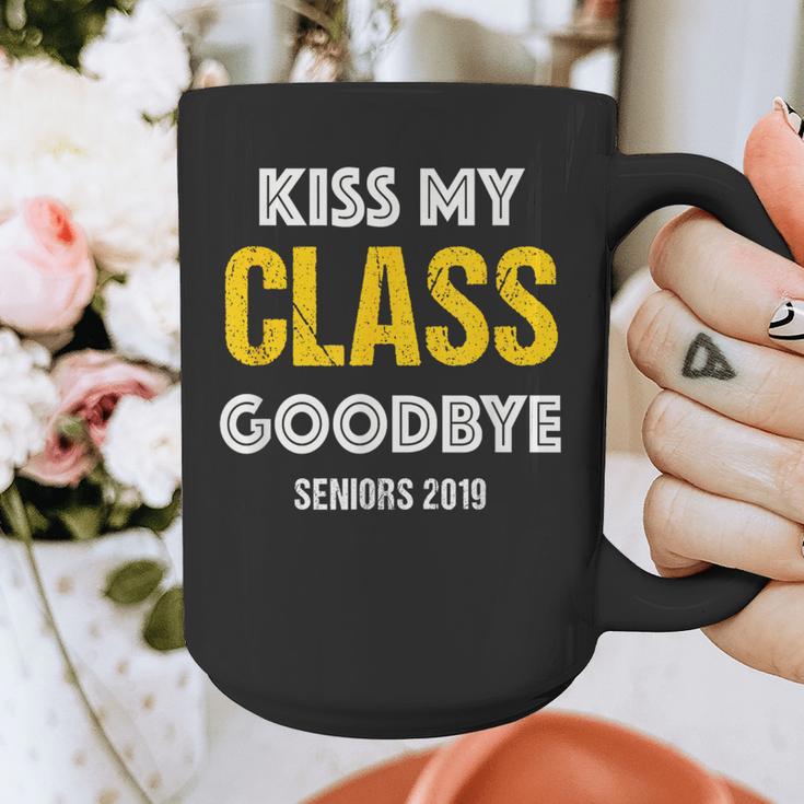 Kiss My Class Goodbye Shirt 2019 Graduation Shirt Graphic Print Coffee Mug