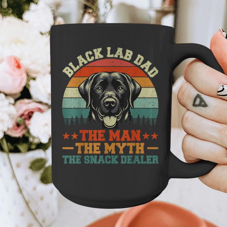 Labrador Retriever Dad Black Lab Dad Graphic Print Coffee Mug