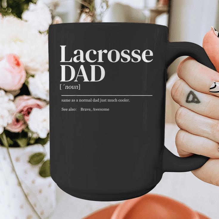Lacrosse Quote Definition Men Dad Graphic Print Coffee Mug