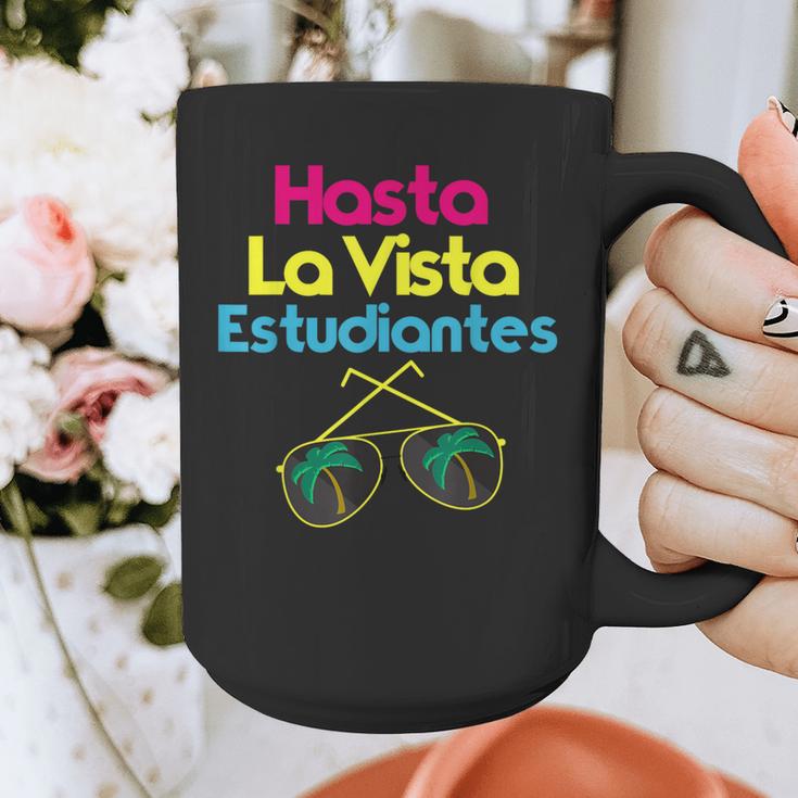Last Day Of School Spanish Teacher Graduation T-Shirt Graphic Print Coffee Mug