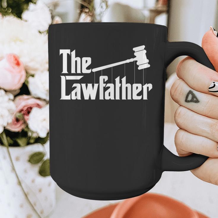 The Lawfather Father's Day Firm Lawyer Daddy Attorney Dad Graphic Print Coffee Mug